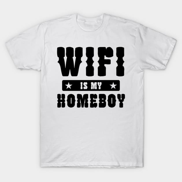 Wifi Is My Home T-Shirt by Shop Ovov